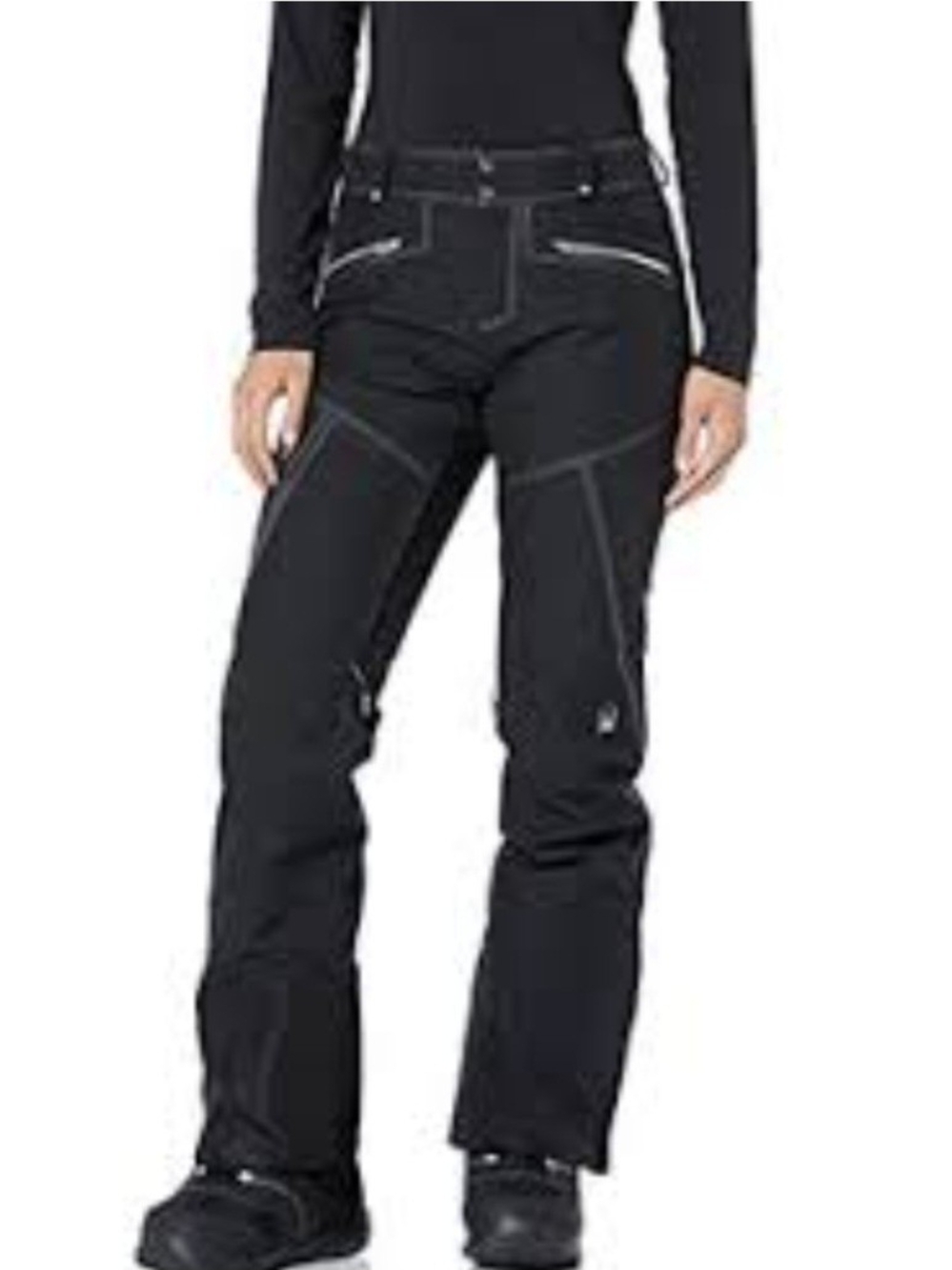 Spyder Women's Me Gore-Tex Black Ski Pants Size 6